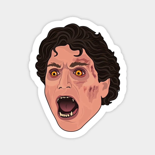 Fright Night | Jerry Dandridge Sticker by Jakmalone